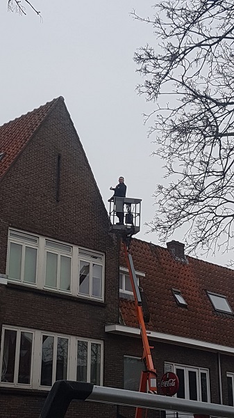  stormschade dak Woubrugge